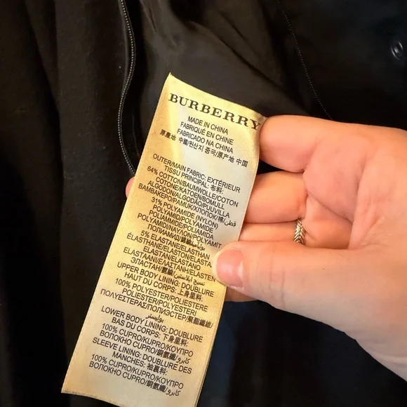 Burberry Bowpark Trench, EUC- US Size 14 OFFERS ACCEPTED - Picture 5 of 9